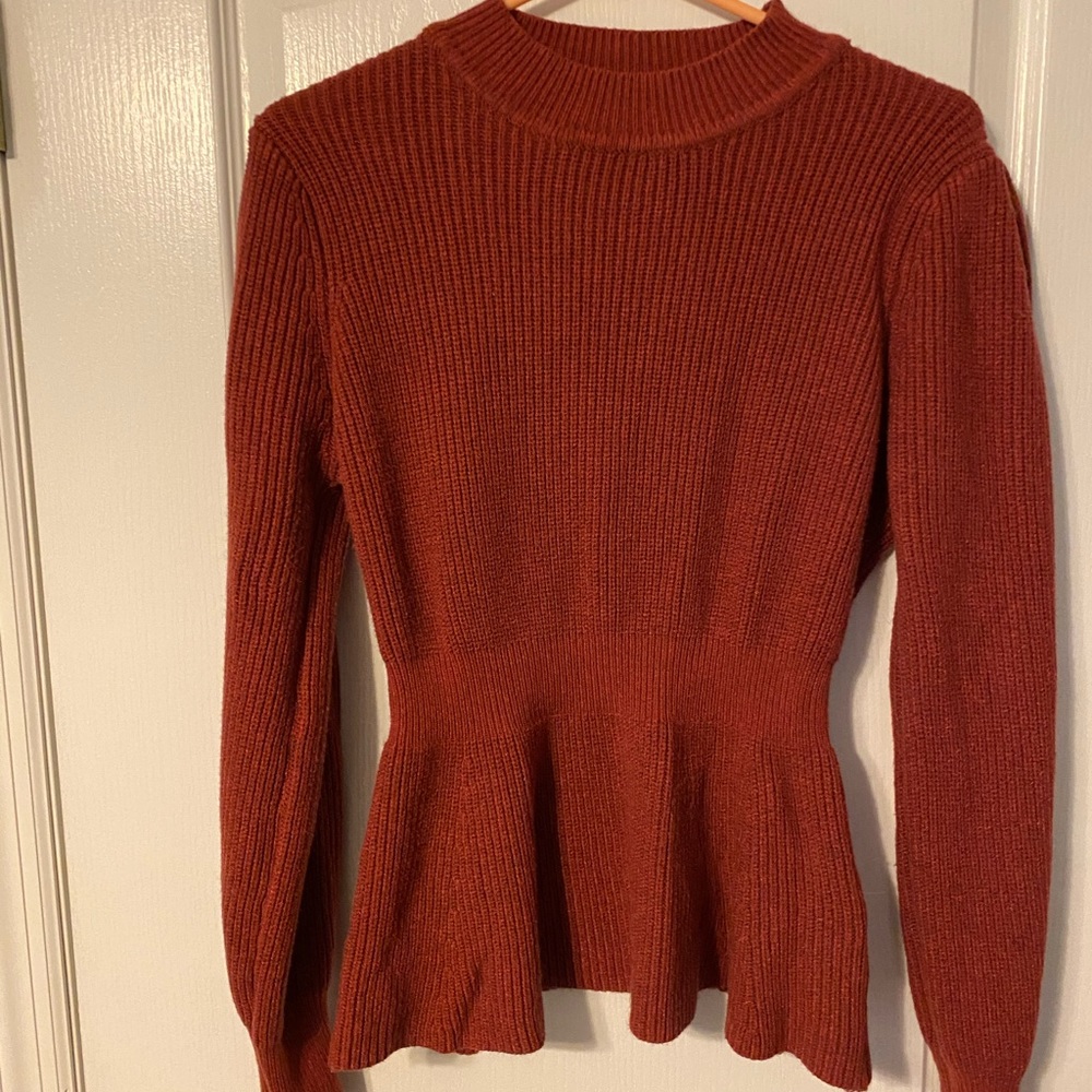 Rust colored sweater